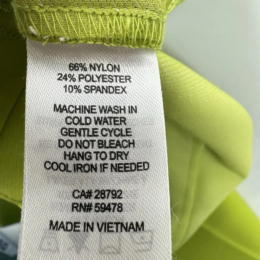 NEW Rachel Zoe High-Rise Slim Leg Pants Plus Size 16 Green Pull On Career NWT - Picture 8 of 8